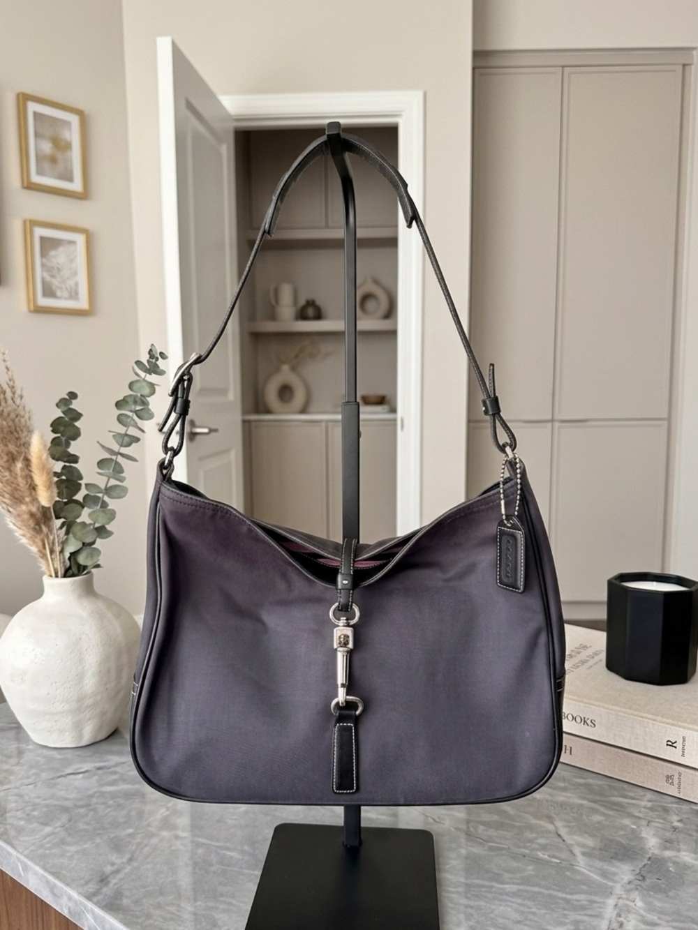 Vintage Y2K Coach Hamptons Mercer Clip Hobo bag (2000, style 7774)